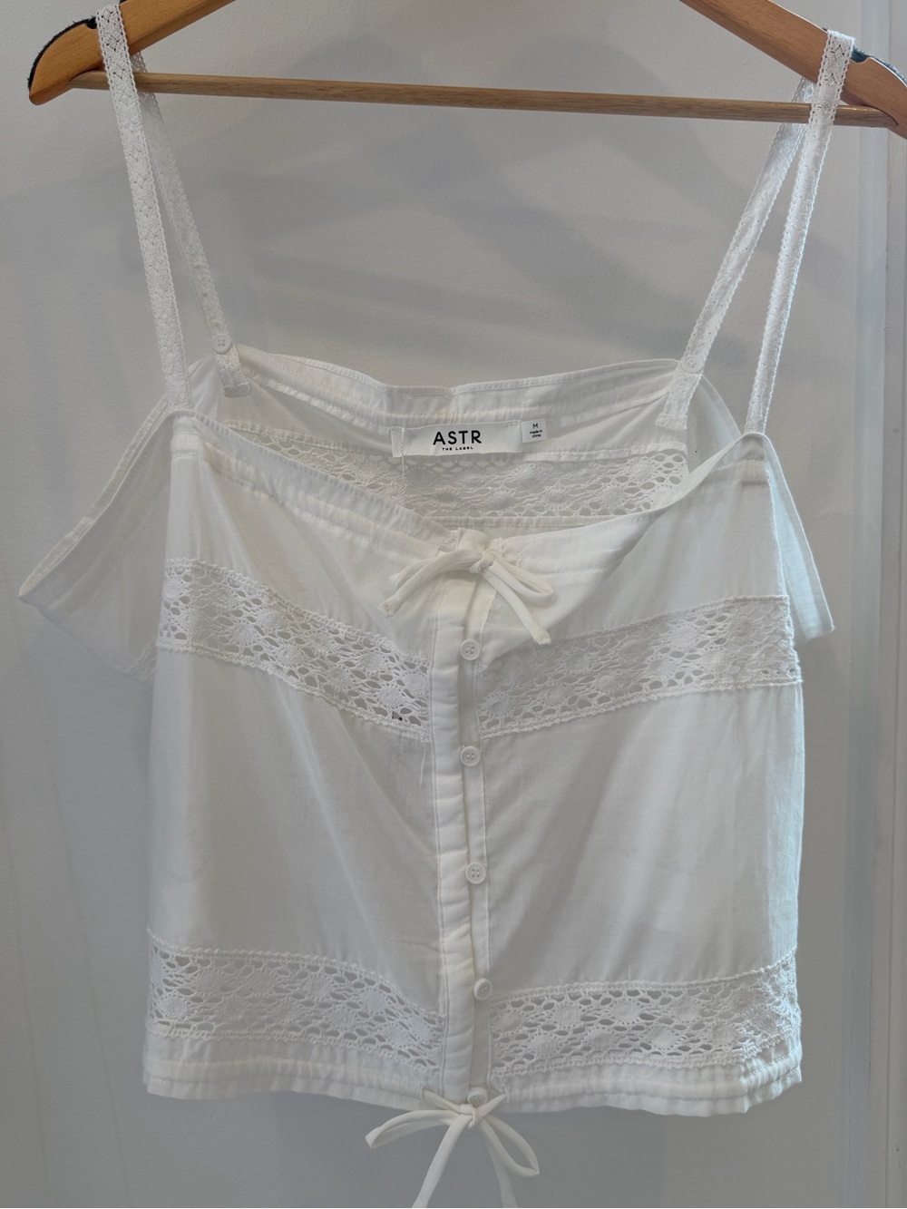 Abrielle Off White Top |ASTR